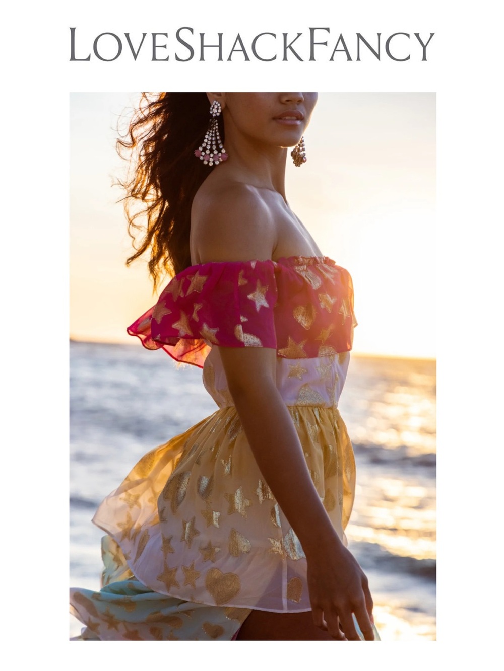 LoveShackFancy Vynne Maxi Dress